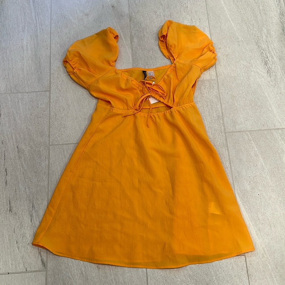 Yellow dress from H&M